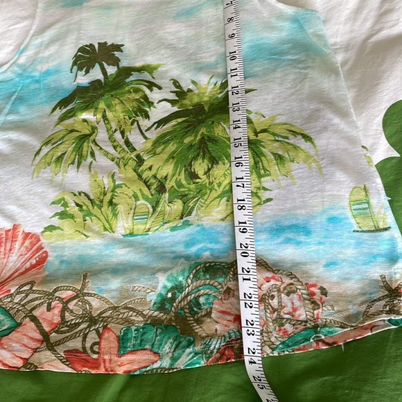 J.Jill beach vibes linen tank top - Picture 7 of 10